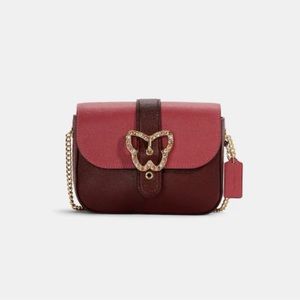 Coach Gemma Crossbody in Colorblock with Butterfly Buckle
